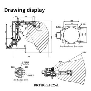 Robot Industrial de Cuatro Ejes Braun, Máquina de Carga y Descarga, Robot de Doblado de Chapa Metálica, Robot de Paletización - Product Image 3