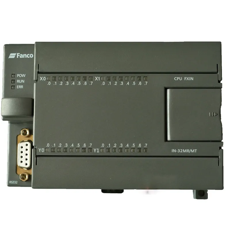 FANCO PLC Papan Kontrol Industri FX1N IN-32MR Pengontrol Yang Dapat Diprogram/MT FX1N-32MR Relay FX1N-32MT Transistor Output PLC