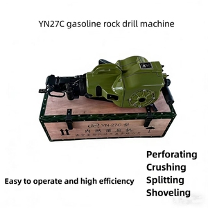 Handheld Internal Combustion Rock Drill Gasoline Core Drilling <strong>Rig</strong> for Cement Road Rock Hole Punching Oil Crusher Drilling - Product Image 3