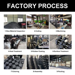 MDBuddy 2.5-30kg PU CPUダンベル 12面ウレタンフリーウェイトダンベルセット ジム機器 フィットネスダンベルウェイトセット - Product Image 6