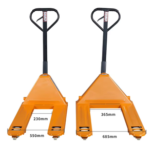 Alat penanganan bahan kargo pemuat tangan truk palet Jack 3 Ton Forklift Manual 2000kg 2500kg 5000kg - Product Image 3