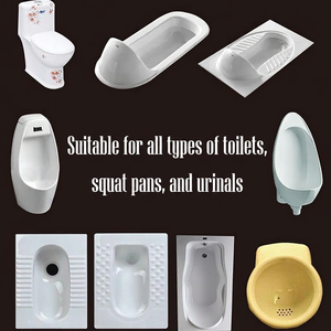 Toilet <b>Cleaning</b> <b>Brush</b> Nylon Soft Bristles Long Handle Household Bathroom Use - Product Image 5