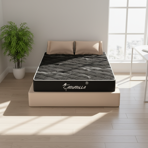 Matelas en <span class=keywords><strong>mousse</strong></span> à mémoire <span class=keywords><strong>de</strong></span> forme respirant et durable <span class=keywords><strong>de</strong></span> 8 pouces, taille complète, ventilé, <span class=keywords><strong>haute</strong></span> <span class=keywords><strong>densité</strong></span>, pour soulager les maux <span class=keywords><strong>de</strong></span> dos, idéal pour l'école et l'hôtel - Product Image 1