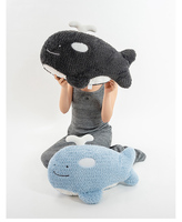 Peluche Orca Animal en peluche Baleine Super doux et confortable Oreiller Enfants Dormir Accompagner