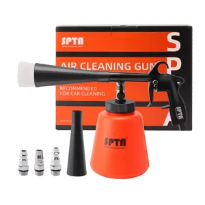 SPTA Car Interior Cleaning Foam Gun Car Tornado Cleaning Washing Spray Gun  High Pressure Washer For Easy Deep Cleaning Tools