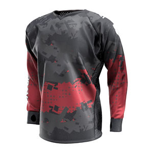 Camiseta de paintball personalizada para venta en línea, personaliza tu marca privada, diseño más reciente, camiseta de paintball al por mayor OEM - Product Image 3