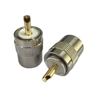 Connecteur coaxial RF UHF-J7 en laiton à tête mâle, très vendu, pour câble RG8