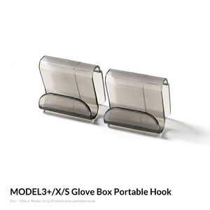 Gancio per Auto in Materiale ABS Aggiornato 2023, Design Minimalista, Accessorio per Vano Portaoggetti <span class=keywords><strong>Lato</strong></span> <span class=keywords><strong>Passeggero</strong></span> (Modello 3/X/S) - Product Image 1
