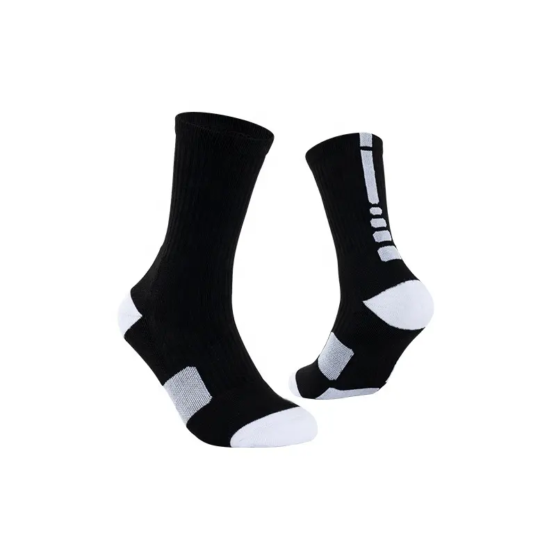 SOX-Calcetines deportivos de algodón y bambú para hombre, medias con logotipo personalizado, diseño de equipos originales, color blanco y negro, venta al por mayor