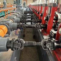 Macchina Automatica di Alta Precisione per la Formatura a Rullo di Montanti per Scaffalature e Colonne per Scaffali, con Motore, Cuscinetti, Riduttore e PLC
