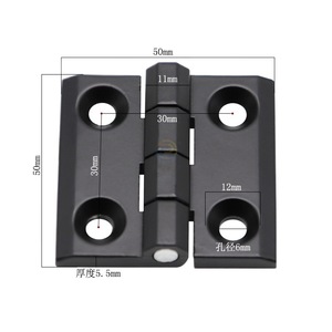 Bisagras de Acero Inoxidable 304 de 60x60mm, Tipo Rodamiento, Acabado Níquel, para Puertas y Ventanas Industriales de Alta Resistencia - Product Image 2