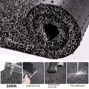 Tapis de sol en PVC en gros avec anneau de fixation, épaissi 16 mm, découpable, ajustement universel, antidérapant, pour centres commerciaux - Product Image 6