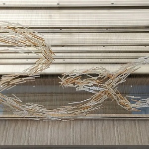 Tùy chỉnh lớn sảnh khách sạn đám cưới sang trọng chi nhánh thủy tinh ánh sáng mặt dây chuyền đèn chùm - Product Image 3