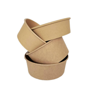 Boîtes à Frites Jetables en Papier Kraft pour Emballage Alimentaire, Gobelets et Bols en Carton Imprimés