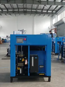 High Quality Industrial Grade Electric Compressor with Dryer Oil Lubrication AC Power Low Noise7.5kw 0.8MPa screw air compressor