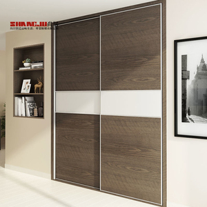 Foshan Professional Manufacturer Double Sliding Wardrobes Eased Edge 3 Door Wardrobe <span class=keywords><strong>Almira</strong></span> Design - Product Image 6