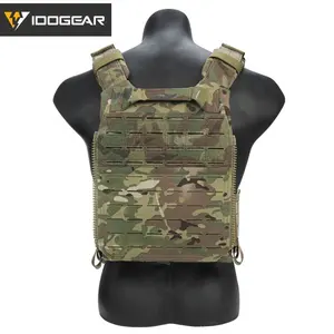 IDOGEAR 500D Nylon Tarn Kampftraining Tarn Schnellverschluss Taktikweste Molle modulare Weste Paintball-Tellerträger