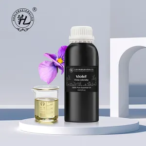 HL Luxury Violet Flover Oil Absolute Bulk Price Supplier, 1Kg Organic France Viola Odorata Flower Essential Oil CO2 For Custom