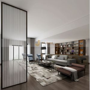 Paravents décoratifs translucides en acier inoxydable étanche avec construction soudée, écrans mobiles pour plafond et mur - Product Image 6