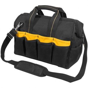 Échantillon gratuit, prix d'usine, nouveau design, sac de jardin personnalisé en polyester imperméable, sac à outils de jardin pour électricien - Product Image 5