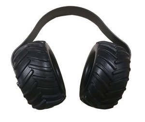 Capacidad para resistir la fatiga, deformación, orejeras de seguridad, orejeras de seguridad negras Premium adecuadas para diferentes tamaños de cabeza - Product Image 3