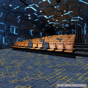 Modern tasarım ticari ve ev sineması halı duvar-duvar sinema halı film odaları için kat cep halı otel kilim duvar - Product Image 3