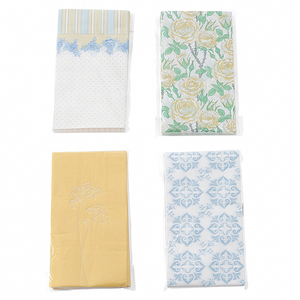 Servilletas de Papel Suaves de 2 Capas, Impresas Personalizadas, de Pulpa de Madera <span class=keywords><strong>Virgen</strong></span>, Plegables en 4, Venta al por Mayor, para Bodas y Fiestas - Product Image 1