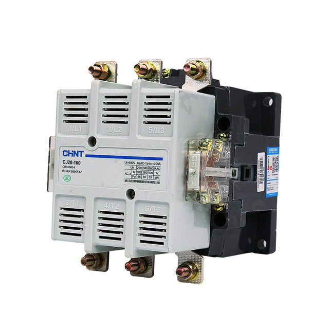 BEST SELLING CHINT CJ20-250A 3 Phase 50Hz AC Electrical Contactor AC Contactor 380V Contactor Best Dongmi