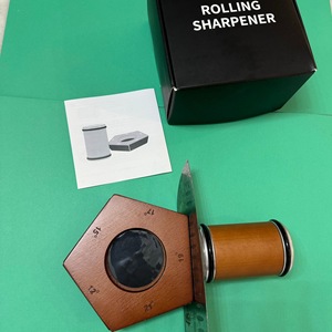 Affûteur de couteaux rotatif premium 12/15/17/19/22 degrés, kit d'affûtage de couteaux avec 5 affûteurs d'angle - Product Image 6