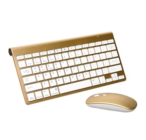 Yüksek kalite 2.4G kablosuz ve <span class=keywords><strong>Bluetooth</strong></span> klavye fare cep Tablet telefon Laptop için multimedya tuşları ile Set masaüstü bilgisayar - Product Image 4