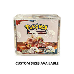 Boîte <span class=keywords><strong>de</strong></span> présentation décorative amovible en Perspex magnétique écologique pour Pokémon <span class=keywords><strong>Base</strong></span> <span class=keywords><strong>Set</strong></span> - Product Image 2