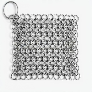 Estropajo de malla de acero inoxidable 316L para limpieza de vajillas, anillos de malla duraderos - Product Image 3