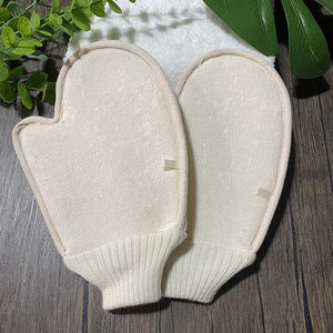 Meilleure vente en gros de super qualité gant de bain confortable éponge à récurer serviette double face luffa gants exfoliants pour le corps - Product Image 3