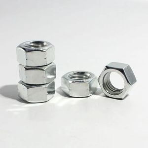 Visserie Boulon hexagonal et écrou DIN934 Tête métrique Port de Tianjin Acier au carbone gratuit Vente chaude Usine M22 8.8 4.8 Écrous zingués 2 tonnes - Product Image 5