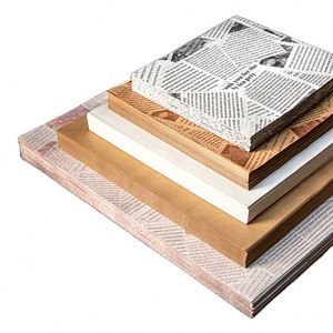 Papel para Envolver Alimentos, Diseño de Periódico, para Sándwiches, Hamburguesas, Papas Fritas, Mantel Individual, Papel Encerado, Papel para Envolver Alimentos Fritos - Product Image 1