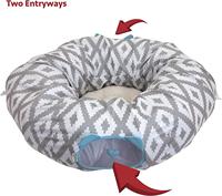 ZYZPET Chat Donut Tunnel Pliable Chat Tunnel Pliable Interactif Pet Jouet Chat Tunnel Lit
