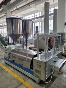 Ligne de production de fibres courtes de polyester recyclé à partir de flocons PET, machine de recyclage de plastique PSF - Product Image 2