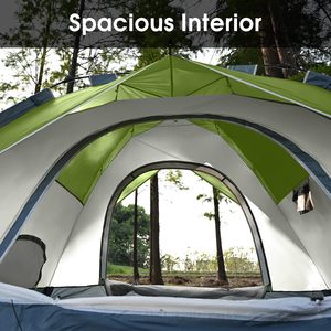 Tente familiale instantanée OEM - Tente de <span class=keywords><strong>camping</strong></span> automatique à montage en 1 seconde avec hub central pour un abri extérieur facile - Product Image 4