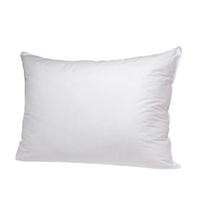 Coussin en coton doux, intérieur en duvet de canard, remplissage de plumes, pour maison, hôtel, forme carrée, vente en gros, 1 pièce