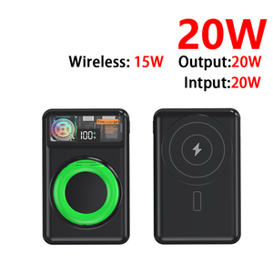 พาวเวอร์แบงค์แม่เหล็กแบบพกพา รุ่นใหม่ปี 2026 ความจุ 10000mAh ชาร์จเร็ว 22.5W พร้อมที่วางโทรศัพท์/หน้าจอ LED - Product Image 4