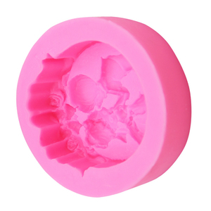 Vòng tay trong tay cậu bé & Cô Gái Hôn bề mặt Tự làm Silicone trang trí sáp xà phòng Ổ nến Mousse Bánh sô cô la khuôn - Product Image 5