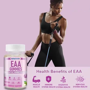 OEM <b>EAA</b> Gummies Gluten Free Essential Amino Acids Gummies Non-GMO Pre Workout Sport Supplements - Product Image 4
