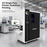 Mesin Cetak Digital UV Full Color High Speed Single Pass Kelas Komersial untuk Tas Non-Woven dan Kantong Takeaway