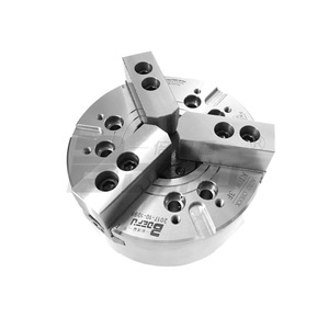 Mandrin hydraulique creux à trois mors série Jiahe 3H-208 pour tours CNC, cylindre rotatif pour machine-outil - Product Image 2