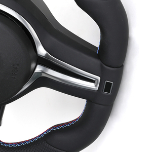 Artículos en Existencia, Listos para Enviar a la Venta al por Mayor. Volante de Cuero para <span class=keywords><strong>BMW</strong></span> M3 M4 M5 M6 F30 F10 F15 F36 F01 <span class=keywords><strong>F20</strong></span> - Product Image 2