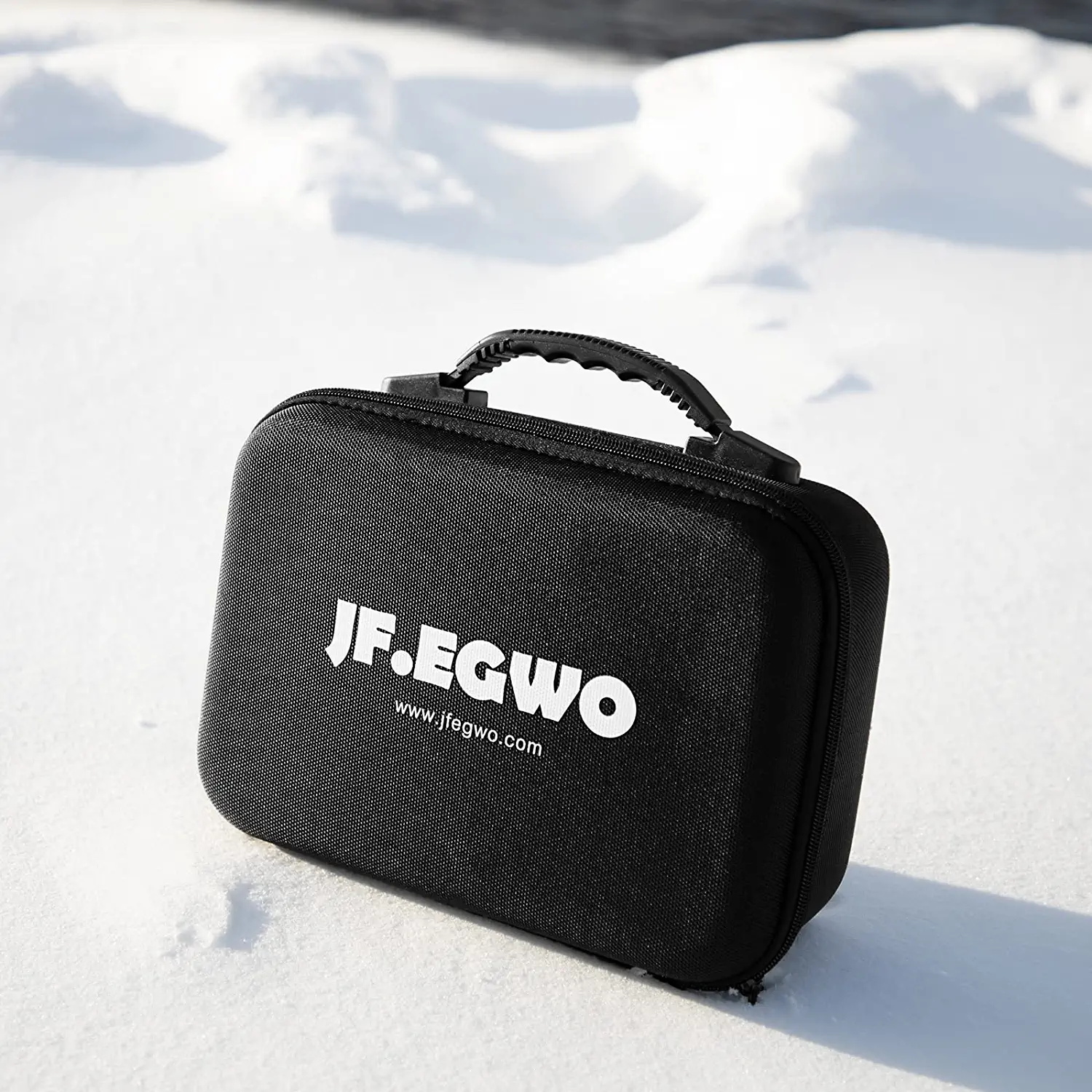 Жесткий чехол JF.EGWO eva для литиевого стартера, набор инструментов с сетчатым карманом на молнии для аксессуаров