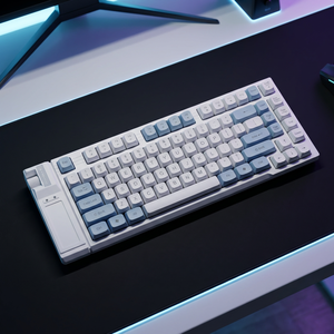 <span class=keywords><strong>Clavier</strong></span> de jeu USB filaire 82 touches LED multicolore, personnalisé, avec connecteur Type-C détachable, <span class=keywords><strong>clavier</strong></span> de jeu 75% filaire USB avec bouton rotatif, fabrication ODM OEM - Product Image 3