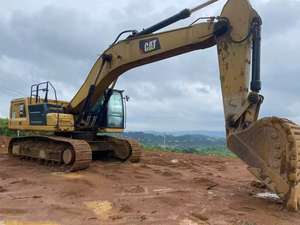 Excavateur Caterpillar 336GC d'occasion avec peinture originale Les composants du noyau de chenille de 36 tonnes comprennent le roulement de la pompe à engrenages de la boîte de vitesses du moteur - Product Image 5