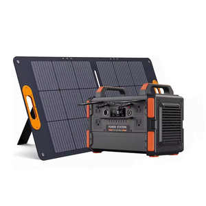 Brand Original 700W 600WH 110v 220v Portable Power Station Camping Supply Lithium Ion Battery <b>Foldable</b> <b>Solar</b> <b>Panels</b> MPP - Product Image 5