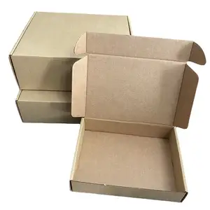 Factory Direct Custom Logo Printed Carton Box Corrugated Cardboard Material Paper Gift Boxes